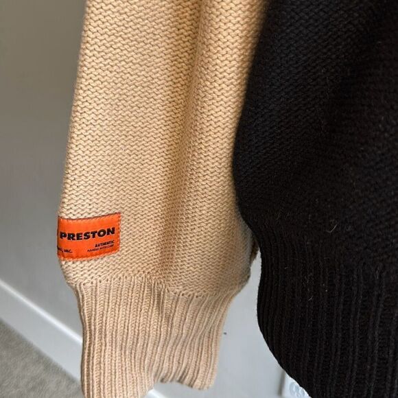 Heron Preston Reverse CTNMB Knit Hoodie - Picture 9 of 15